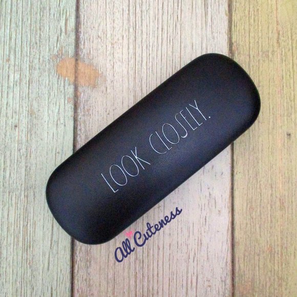 (NWOT) Black Hard Case for Glasses - Picture 1 of 6
